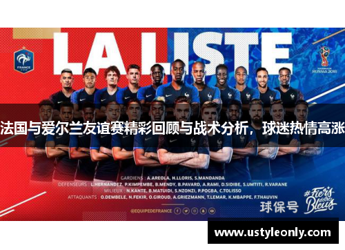 法国与爱尔兰友谊赛精彩回顾与战术分析，球迷热情高涨